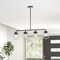 Designers Fountain Knoll 60 Watt 4 Light Oil Rubbed Bronze Pendant with Clear Glass Shade 95938-ORB - alternate 2